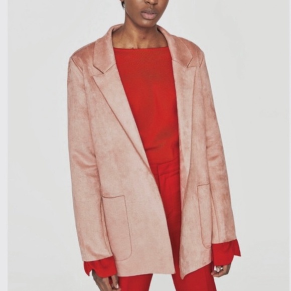 Zara Faux Suede Jacket 🌸 - Picture 4 of 12